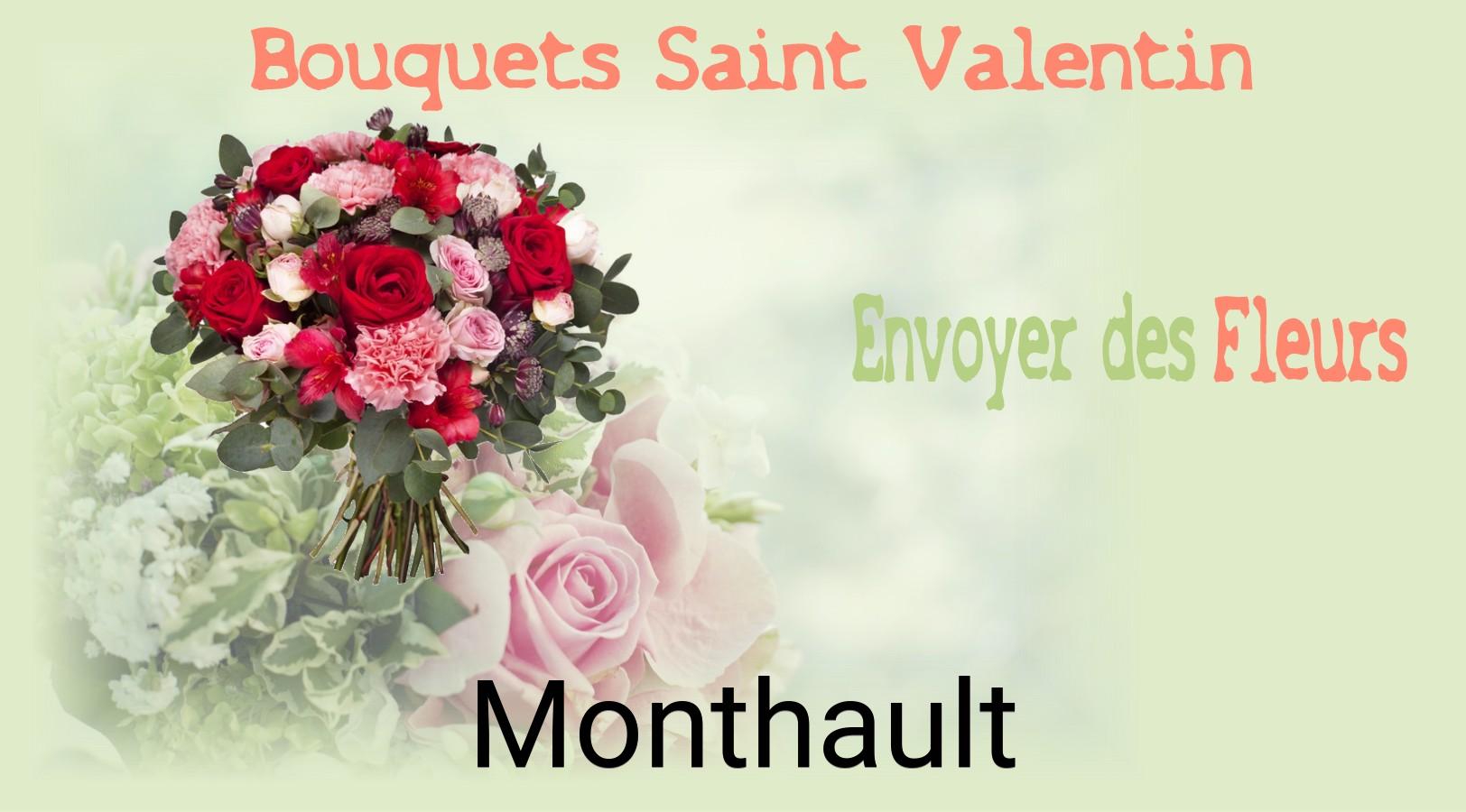 Roses de Saint-Valentin livrées à Monthault